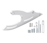 EffiFish Aluminum Power Steering Pump Bracket for Ford 289 302 351W SBF Small Block Engines Saginaw V-Groove Black Finish(Silver)