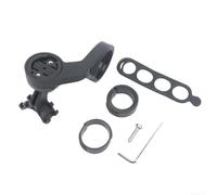EffiFish Black Bike Stem Extension Mount 60g Lightweight | for premium aluminum alloy, 31.8mm handlebar fit, black finish, 60g weight, quick install no tools