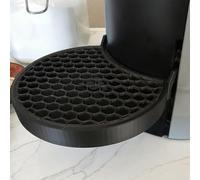 EffiFish Black Drip Tray for Coffee Machine Easy Clean | plastic build, daily use resistant, replaces broken parts, sl lack look, fits standard machines