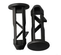 EffiFish Black Plastic For Wheelie Bin Lid Hinge Pins Round Head Diameter Replacement Parts For 240L Household Waste Container 67Mm X 31Mm (1 pairs)