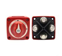 EffiFish Blue Sea Systems Switch Battery, Marine Battery Isolator Switch 48V 100A-300A,Heavy Duty Circuit Breaker With 2 3 4 Position For Boat Power Distribution System(Dual Circuit)