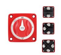 EffiFish Blue Sea Systems Switch Battery, Marine Battery Isolator Switch 48V 100A-300A,Heavy Duty Circuit Breaker With 2 3 4 Position For Boat Power Distribution System(Dual Circuit Plus)