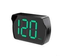 EffiFish Car Head Up Display HUD With KMH/MPH Switch, USB Powered Real-Time Speed Projector For Safe Driving Visibility, Black