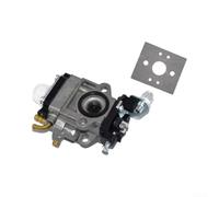 EffiFish Carburettor for AL-KO BC 260 Brush Metal Engine Part Carburettor | Compatible with BC 260 B/S/L, for heavy-duty alloy, restores engine power, includes gasket, smooth operation