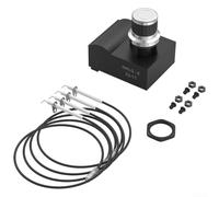 EffiFish Ceramic Electrode Igniter Set 4 Socket Gas Grill Repair | Ceramic electrodes, heat resistant to 190F, for durable construction, long for service life, 4 pins included