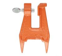 EffiFish Chainsaw Sharpening File Guide Filing Block Tool Holder Chain Saw Sword Holders Manganese Steel Filing Jig Maintenance Kit(orange)