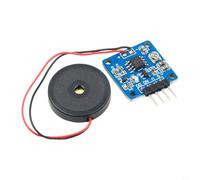EffiFish DC 5V Piezoelectric Vibration Sensor Module with Adjustable Sensitivity for Electronic Drum Interactive Projects A0 DO Output