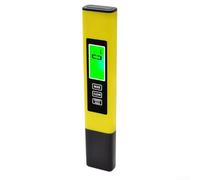 EffiFish Digital Water Quality Tester, 3-in-1 Conductivity Temperature Meter with Backlit Display for Home, Swimming Pool, Tap and River Water Analysis, Yellow