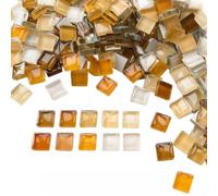 EffiFish DIY for mosaic for tile Kit 200g 1x1cm Glass for Art Projects(H) | 200g mixed colors, 1x1cm precision , real glass material, ideal for diy art, vibrant finish