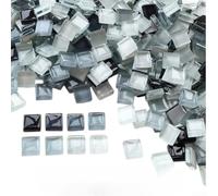 EffiFish DIY for mosaic for tile Kit 200g 1x1cm Glass for Art Projects(I) | 200g mixed colors, 1x1cm precision , real glass material, ideal for diy art, vibrant finish