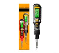 EffiFish For ANENG Digital Voltage Tester Pen, Non Contact Electrical Circuit Detector LED Light 11V-450V Range(black)