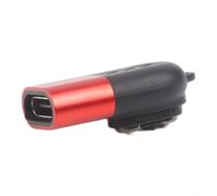 EffiFish for durable Metal USB C Charger for LEDLENSER Work Lights for(Red) | Compatible with P2R, P7R, H15R, H19R models, secure magnetic fit, prevents loose for contact, fast power delivery