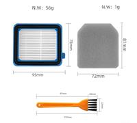 EffiFish For Electrolux Reliable Cleaning ReusableFilter Replacement Set with Sponges Cleaning Brush Compatible for Q7 Q8 WQ61 WQ71 WQ81 Models(4 PACK)