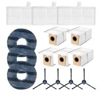 EffiFish For Eufy Robot Vacuum For Omni C20 Accessories Kit Replacement Parts Filter Mop Cloth Dust Bag Side Brush，Compatible For Robot Vacuum
