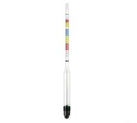 EffiFish For Honeycomb Scale Glass Hydrometer, Manual Temperature Correction For Beer Wine Cider Kombucha Home Brewing 28X5x2.5cm