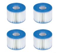 EffiFish For Intex S1 29011E Compatible Pool Filter Cartridge For Intex S1 29011E For Pure Spa Bath Tub Filtration Swimming Pools Replacement Water Cleaning108x43x74mm(4PCS)