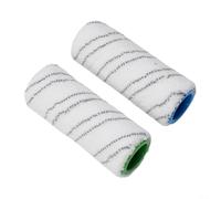 EffiFish For Karcher Microfiber Roller Brush Set for FC3D FC5 FC7 Hard Floor Vacuum Cleaners, High Dirt Absorption for Washing and Vacuuming