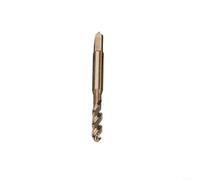EffiFish for M35 Cobalt HSS Spiral Flute Tap Set M3-M10 Metric Right Hand Thread for Stainless Steel Hard Metal Drilling Tapping 6PCS(M5)