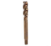 EffiFish for M35 Cobalt HSS Spiral Flute Tap Set M3-M10 Metric Right Hand Thread for Stainless Steel Hard Metal Drilling Tapping 6PCS(M8)