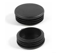 EffiFish Frame Tube Hole Cover Set for Jeep 2018 2019 2020 ABS Material Chassis Protection Easy Install Black 4PCS