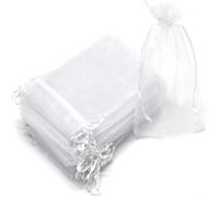 EffiFish Fruit Protection Bags Insect Proof Gauze Covers With Drawstring For Fruits Garden Plant Pest Control Mesh Bag 100 Pack