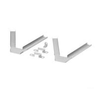 EffiFish Galvanized Corner Hardware Kit Compatible with For Billy Bookcases for Reinforced Corner Joints and Optimized Storage Solutions