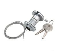 EffiFish Garage Door Release Lock Set,with Keys Security Disconnect Device for Manual Operation Steel Wire Construction