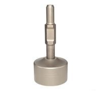 EffiFish Ground Rod Driver,T Post Driver,Piling Hammer Head,Electric Fence Tool,65A Shank Adapter,Fence Post Installer,Grounding Rod Tool(100mm)