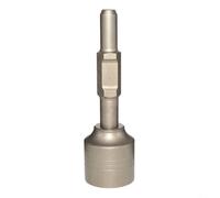 EffiFish Ground Rod Driver,T Post Driver,Piling Hammer Head,Electric Fence Tool,65A Shank Adapter,Fence Post Installer,Grounding Rod Tool(65mm)