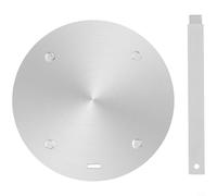 EffiFish Heat Diffuser Plate For Induction Cooktop,Stainless Steel Simmer Plate Converter Adapter,Induction Hob Ring For Moka Pot Espresso Maker(200mm)