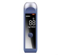 EffiFish High-Precision Air-Blowing Detector with Voice, 1mg/100ml Resolution, Quick Response Breath Tester for Social Use, Blue