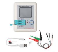 EffiFish LCR-TC1 Transistor Tester With 1.8in Color TFT, Auto-Detect NPN/PNP/MOSFET/Diode/Capacitor/Resistor/IGBT, IR Remote Check