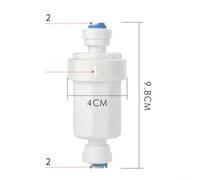 EffiFish Misting System Filter With 1/4 Inch PE Tubing Connection 100 Mesh Strainer For Drip System Cooling Equipment Misting System Filter