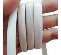 EffiFish PE Rattan Weaving Strips 30m x 8mm for Wicker Furniture Repair, Plastic Willow for DIY Patio Chair Sofa Basket Restoring(white)