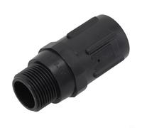 EffiFish Pressure Regulating Valve 15-45 PSI with Six-Point Thread for Garden Irrigation Systems Water Flow Control Black(20PSI)