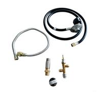 EffiFish Propane Fire Installation Kit With Hose Assembly For Valve Control System Outdoor BBQ Replacement Part ABS Material