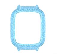EffiFish Protective PC Case for Cosmo JrTrack 5 SmartWatch Engineered to Absorb Shocks and Secure Device During Active Wear (Blue)