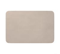 EffiFish PU Diatomite Quick Dry Bath Mat, Non-Slip Absorbent Rug
