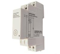 EffiFish Pulse Timer Relay AUL006, 230V 20A DIN Rail Mount, 1-10s Adjustable Delay With Memory Function For Industrial Control