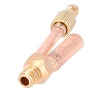EffiFish QQ-150A TIG Welding Torch Rear Joint Assembly Connector with Gas-Electric Isolation for Standard Argon Welding Torches (QQ-150A (QQ-150A (upper end of split))