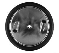 EffiFish Replacement Milking Machine Lid,Made of Stainless Steel and Rubber for Small Buckets Intended for Goat Sheep Cow Milking Operations