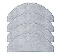EffiFish Replacement Mop Cloth Kit, for MiWhole M9 Lite Vacuum Cleaner, for Lydsto R1 Edge, for Roidmi Eve for Rook, Microfiber Cleaning Pads(4 PACK)