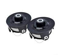EffiFish Replacement Spool Set for DUR181 DUR141 UR180D Replacement Spool | 2-pack for value, 1.6mm diameter, 8m length per spool, white nylon cord, fits models
