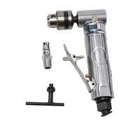 EffiFish Right Angle Pneumatic Drill ，90 Degree Elbow Drill 1/4 Inch Chuck High Speed 15000RPM For Narrow Spaces Workshop Tools