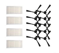 EffiFish Robot Vacuum Cleaner Accessories Kit, For Ariete Compatible Side Brush Filter Mesh Set Replacement For Briciola 2711 2712 2713 2717