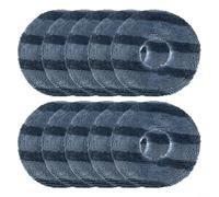 EffiFish Robot Vacuum Mop Pads Microfiber Cleaning Cloth Replacement For Eufy For Omni C20 Vacuum Cleaner Floor Mopping Accessories 4 Pack(10 PACK)