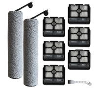 EffiFish Roller Brush and Filter Replacement Kit, for Dreame H12S AE and HHR14A Cordless Wet and Dry Vacuum Cleaner with Cleaning Brush(B)