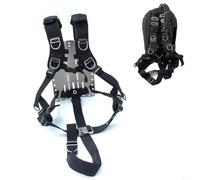 EffiFish Scuba Diving Backplate Harness SystemSet With Neoprene Shoulder Pad And Stainless Steel Buckles For BCD Backplate Accessories