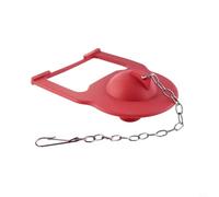 EffiFish Silicone Rubber Toilet Flapper for 2-Inch Flush Valves,Red Replacement Drain Valve Seal Compatible with Ankara Fables Laureate Rosario