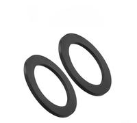 EffiFish Silicone Seal Ring 58mm for Milesto Coffee Machine Group Head Gasket Leak Proof Brewing Head Seal Replacement Part Wooden Handle 83x58x4mm(2pcs)
